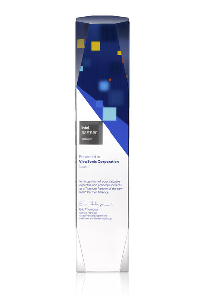 ViewSonic ontvangt Titanium-Tier Partner Award van Intel